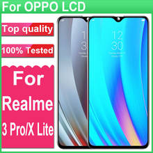 100% Tested 6.3" Display For OPPO Realme 3 Pro LCD Display Touch screen Digitizer Assembly For Realme X Lite RMX1851 LCD Screen 2024 - buy cheap