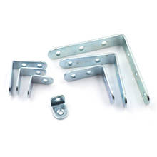 10pcs Stainless Steel Right Angle Bracket Corner Brace Joint Shelf Support L Shape 7 Sizes Wholesale 2024 - buy cheap