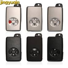 jingyuqin Smart Card Remote Car Key Shell Fob For Toyota Avalon Camry Highlander Crown Corolla 2/3/4 Buttons Black/White Case 2024 - buy cheap