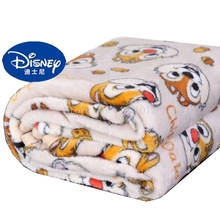 Disney private plu to chip n dale cobertor de pelúcia leve tamanho queen, cama/sofá/avião, lençol plano, cobertor para bebê 2024 - compre barato