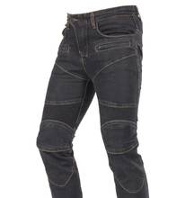 Pantalones vaqueros de motocicleta para hombre, equipo de protección, para montar en Moto, Motocross, novedad de 718 2024 - compra barato