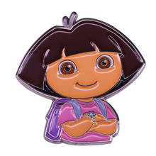 We all love lovely dora! This adorable dora enamel badge will add some greatdreams to your life 2024 - buy cheap