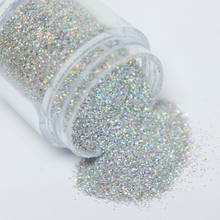 0.2MM Holographic Nails Glitter Powder Colorful Shiny Laser Bulk Fine Chrome Pigment Sugar Dust For Charms Nail Art Decorations 2024 - buy cheap