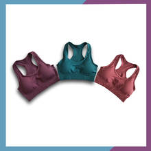 Seamless Fitness Women Sports bra Yoga bra High Stretchy Workout Sport top Padded Sports Bra High Waist 2024 - buy cheap