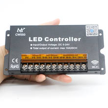 DC5V-24V LED Strip Amplifier 50A 5CH Single High Speed Controller Amplifier RGB+CCT RGB RGBW RGB+WW LED Strip Repeater Console 2024 - buy cheap