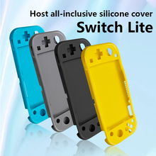 Мягкий силиконовый чехол для Nintendo Switch Lite, игровой консоли, противоскользящий защитный чехол, аксессуары для игр 2022 - купить недорого