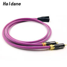 Haldane-Cable HIFI WBT-0144 RCA a XLR macho, Conector de Audio de 3 pines XLR, interfaz de referencia equilibrada para Cable XLO HTP1 2024 - compra barato