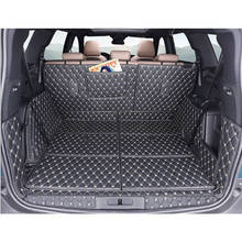 For Peugeot 5008 2017-Present Car Boot Mat Rear Trunk Liner Cargo Floor Carpet Tray Protector Internal Accessories Mats 2024 - buy cheap