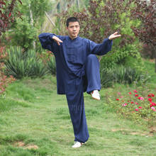 Traje tang tai chi hanfu roupas masculinas de alta qualidade wushu kung fu roupas para crianças e adultos roupas de artes marciais asas chun wushu roupas 2024 - compre barato