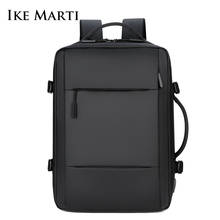 IKE MARTI Large Capacity Travel Backpack Men 17 Inch LaptoIp Bag Business USB Charging Sport Gym Back Pack Bagpacks Male Mochila 2024 - buy cheap