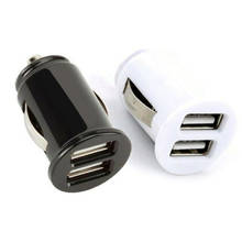 Mini carregador de carro 2.4a 3.2a duplo usb carregador rápido carregamento adaptador de energia para o telefone móvel tablet 2024 - compre barato