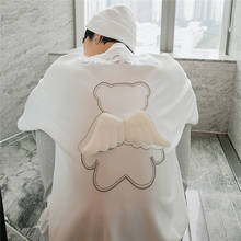 100% algodão branco butterfely t camisa streetwear masculino engraçado coreano harajuku tshirt verão high street manga curta gótico topos 2024 - compre barato