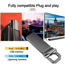 Usb Stick Portable Metal Usb Flash Drive Gray Pen Drive 2.0 4GB 8G 16G 32GB Pendrive 64GB 128GB 256GB Flash Memory Stick Usb Key 2024 - buy cheap