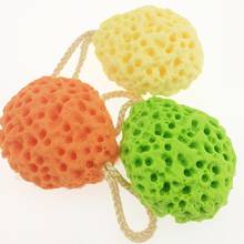 Four Dimensional Oval Honeycomb Baby Bath Sponge Shower Ball Exfoliating Soothing Body Cleaning Sponges & Scrubbers Bath Tool 2024 - buy cheap