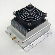 Uhf 400-470 mhz 433 mhz 80 w presunto rádio amplificador de potência interfone + dissipador de calor + ventilador 2024 - compre barato