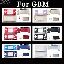 JCD 6 Colors Metal Housing Shell case for Gameboy Micro GBM front back Cover Faceplate Battery Holder w/ Screw 2024 - buy cheap