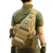 Hiking Fishing shoulder messenger bag 600D Waterproof nylon 35L Large-capacity Tactical Camping Travel kettle pockets Trekking 2024 - buy cheap