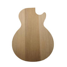 Cuerpo de guitarra eléctrica sin terminar, barril de cuerpo de guitarra en blanco para guitarras LPSTD, Okoume de alta gama 2024 - compra barato