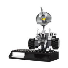 City Creative Spaceship Series Lunar Vehicle Satellite Techinc Building Blocks Model 96pcs Educational Toys For Children Gifts 2024 - buy cheap