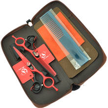 Meisha 6.0 Inch Barber Scissors Japan 440c Painted Hair Cutting Thinning Shears Hairdressing Hair Scissors Salon Supplier A0103A 2024 - buy cheap