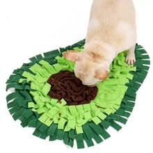 Pet Dog Snuffle Mat Dog Feeding Mat Polar Fleece Dog Puzzle Toys Pet Nose Work Blanket Anti Choking Mat Cat Dog Training Pad 2024 - buy cheap