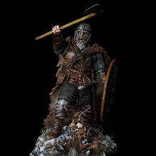 Modelo viking de 1/24, figura de modelo de resina gk, personagens de guerra antigos, kit sem montar e sem pintura 2024 - compre barato