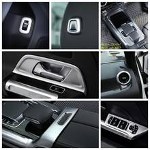 Matte Interior Refit Kit Headlamp / Gear / Armrest Box Switch Cover Trim For Benz B Class W247 2019 2020 / GLB 180 200 X247 2020 2024 - buy cheap