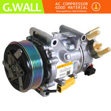 AC Sanden 7C16 1342 1301 1322 9684141780 9671451380 6453ZS 648756 Auto Car Air Conditioning AC Compressor For Peugeot Citroen 2024 - buy cheap