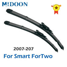 MIDOON limpiaparabrisas para Smart ForTwo W451 A453 pizca Tab/bayoneta 2007, 2008, 2009, 2010, 2011, 2012, 2013, 2014, 2015, 2016, 2017 2024 - compra barato