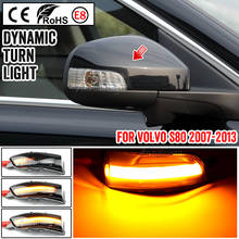 Pair For Volvo C30 C70 S40 S60 V40 V50 V70 2008- 2010 S80 LED Dynamic Turn Signal Side Mirror Sequential Blinker Indicator Light 2024 - buy cheap