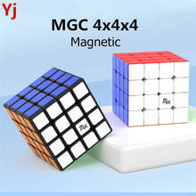 YJ MGC-cubo mágico magnético de velocidad Yj para niños, juguetes educativos de cubos de rompecabezas, YJ MGC 4 M 4 M mgc4 M 4x4x4 2024 - compra barato