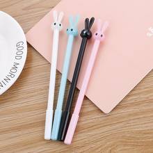 1pcs Bunny Gel Pen 0.5mm Cute Pens Stationery Pens Student Cute Black Signature Gel Pen School Office Supplies Writing Tools 2024 - buy cheap