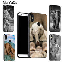 Чехол MaiYaCa слон животное для POCO X3 F2 Pro F1 чехол для Red mi Note 9 Pro 8 T 7 9S 9C для Mi Note 10 Lite A3 9T 2024 - купить недорого