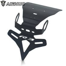 Motorcycle Accessories Rear License Number Plate Frame Holder Bracket FOR YAMHA YZF R3 YZFR3 2019 2020 Rear License Plate Frame 2024 - buy cheap