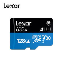 Lexar-tarjeta de memoria micro sd para cámara deportiva, tarjeta Flash tf de 128gb, 256gb, 633x, UHS-I, 32gb, 64gb, 512gb, para Gopro, DJI, UAV 2024 - compra barato