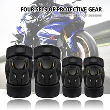 4pcs/Set Protective Gear Set Cycling Skating  Knee Pads Elbow Pad Protector For Kids Adult Cycling Roller Rock Climbing Durable 2024 - buy cheap