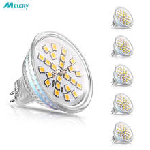 MR16 LED Light Bulbs Reflector Lamp GU5.3 400lm Replacement for 50W Halogen 4W 12V AC/DC Warm White 120 degree Beam Angle 5PACK 2024 - buy cheap