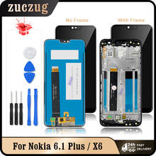 5.8" For Nokia X6 6.1Plus LCD Display Touch Screen Digitizer Assembly Replacement For Nokia 6.1 Plus TA-1103 TA-1083 TA-1099 2024 - buy cheap