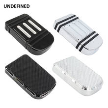 Motorcycle Brake Pedal Pad Cover Large Foot Pegs Footrest for Harley Touring Road King Electra Glide Trike Softail Dyna FLTR 2024 - buy cheap