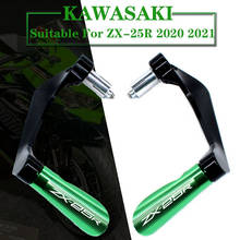 Palancas de freno y embrague para motocicleta Kawasaki NINJA ZX-25R ZX 25R ZX25R 2020, 7/8 ", 22mm, CNC, Protector de manillar 2024 - compra barato