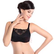 X9068-Sujetador con inserciones de silicona para mujer, ropa interior posmastectomy, sujetador de bolsillo, cáncer de mama, lencería femenina, Sujetador de encaje con bolsillo 2024 - compra barato