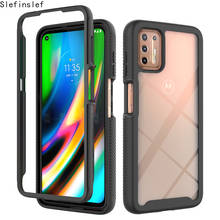 Funda híbrida resistente 2 en 1 PC + TPU a prueba de golpes para Motorola Moto G9 Plus G9 Play G8 Power Lite One Fusion G 5G Plus Stylus 2024 - compra barato