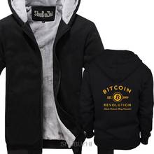 Sudadera con capucha de BITCOIN REVOLUTION para hombre y mujer, suéter Unisex de BITCOIN CRYPTO - CRYPTO CURRENCY, sudadera gruesa con capucha, informal, a la moda, sbz6105 2024 - compra barato