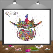 Rikivity Human Anatomy Poster Prints Canvas Painting Medical Lumbar Vertebra Wall Art Pictures Doctor Clinic Home Decoration 2024 - buy cheap