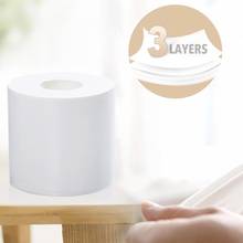 6/10 Roll White Paper Towels Rolls Toilet Roll 3 Layers Tissue Roll Kitchen Toilet Paper,Quantity Hollow Replacement Roll Paper 2024 - buy cheap