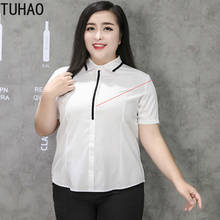 TUHAO-Blusa informal De oficina para Mujer, camisa De Moda para verano, talla grande, 9XL, 8XL, 7XL, 6XL 2024 - compra barato