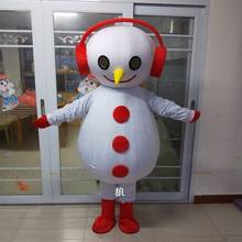 High Quality Sale Christmas Snowman Mascot Costume Christmas Party Performance Mascot Costume Adult Size Parade Advertising Suit 2024 - buy cheap