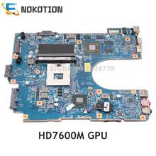 NOKOTION For SONY VAIO SVE15 VPC-EH15EC Laptop motherboard HD7600M HM76 DDR3 48.4RM02.021 MBX-266 A1902998A A1885198A Mainboard 2024 - buy cheap