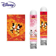 Disney Mickey 150 pieces of puzzle tide test tube mini piece flat puzzle decompression toy puzzle 2024 - buy cheap