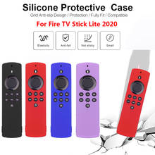 Capa de silicone para afor amazon fire, capa protetora de controle remoto para tv stick lite 2024 - compre barato